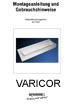 Montageanleitung Varicor Waschtisch ACTIVE