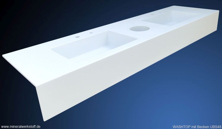 Washtop UBS48 Papierabwurfschacht aus Varicor