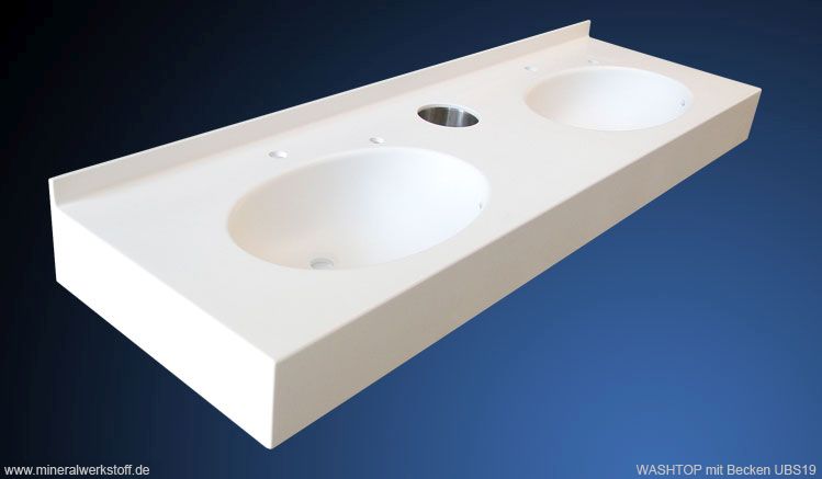 Washtop UBS19 Papierabwurfschacht aus Edelstahl