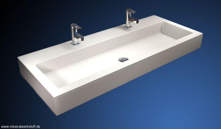 Waschtisch Varicor Carré Doppel