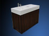 Varicor Waschtisch mit Schrank