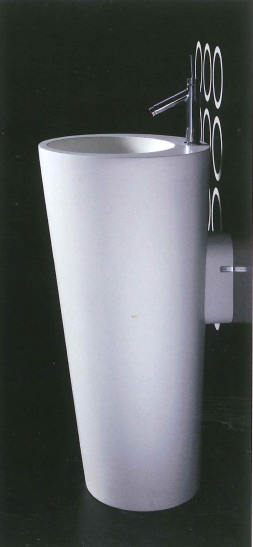 Standwaschtisch aus Varicor Modell Trevise Foto 3