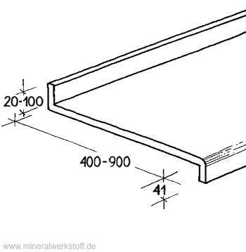 Varicor Waschtisch Washtop Profil K2