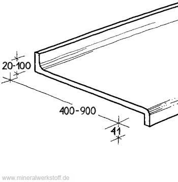 Varicor Waschtisch Washtop Profil K3