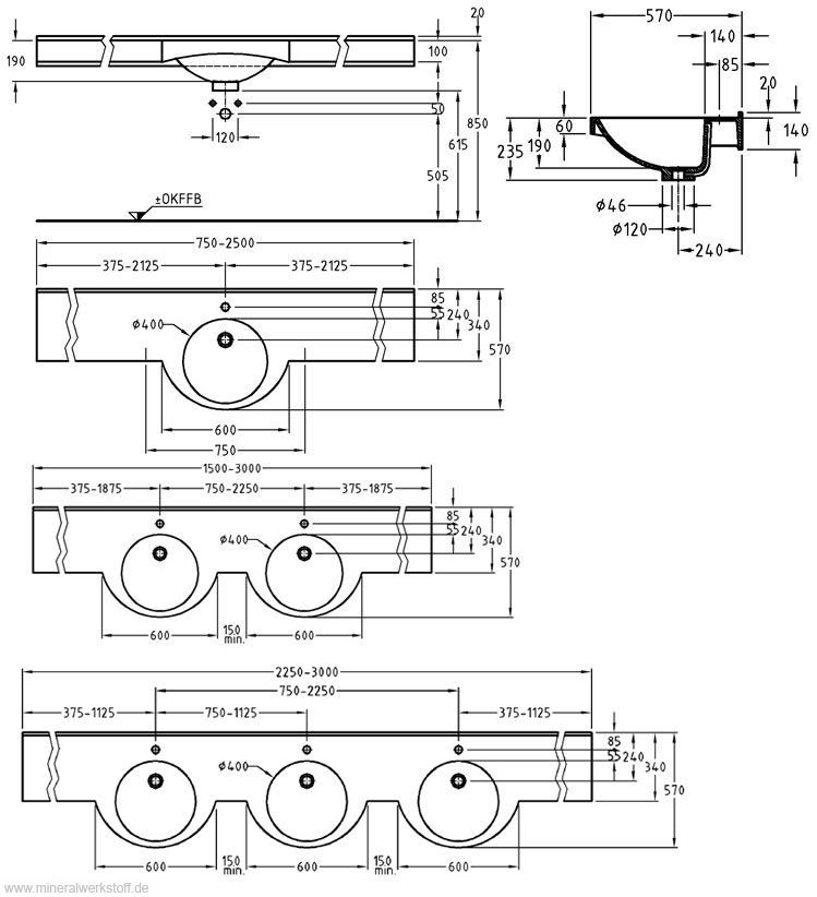 Technische Zeichnung Wetset